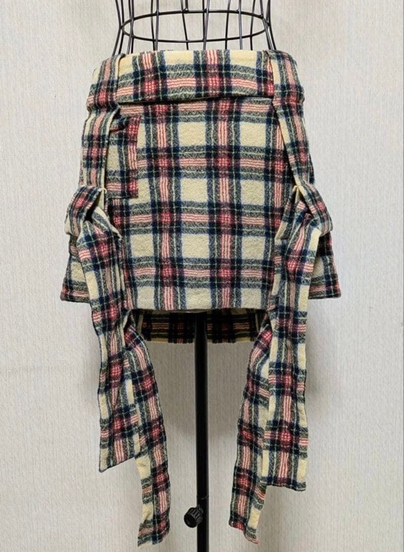 vivienne westwood ボンテージ タータンチェック柄 ミニスカート