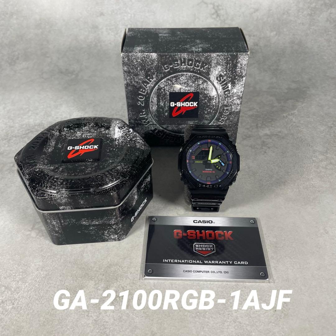 ✨箱付き＆美品✨ CASIO G-SHOCK GA-2100RGB-1AJF
