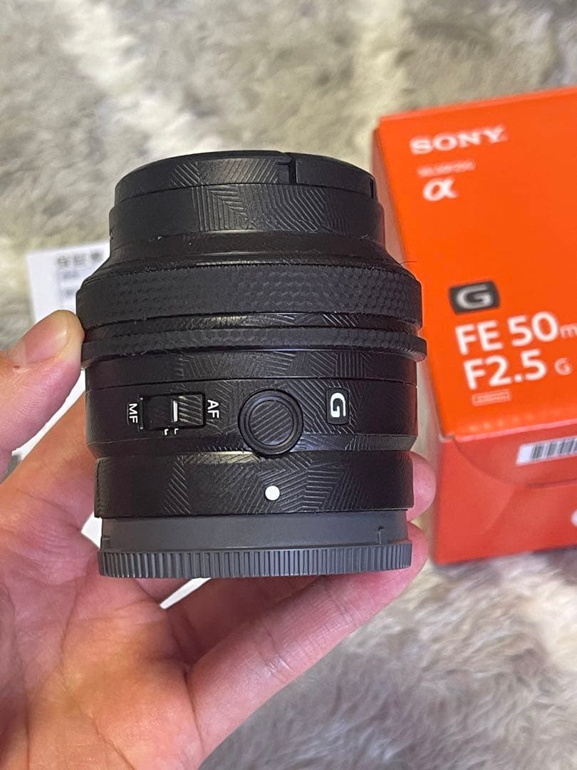 SONY FE 50mm F2.5 G レンズ sel50f25g