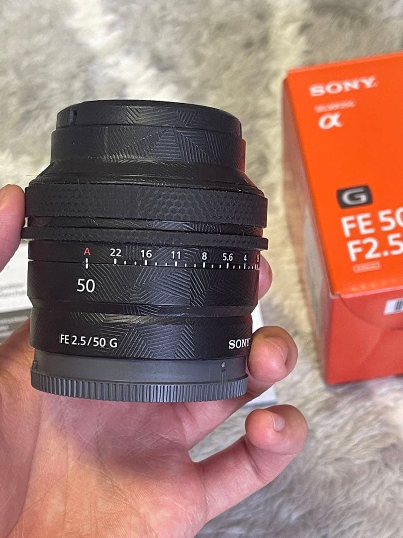 SONY FE 50mm F2.5 G レンズ sel50f25g