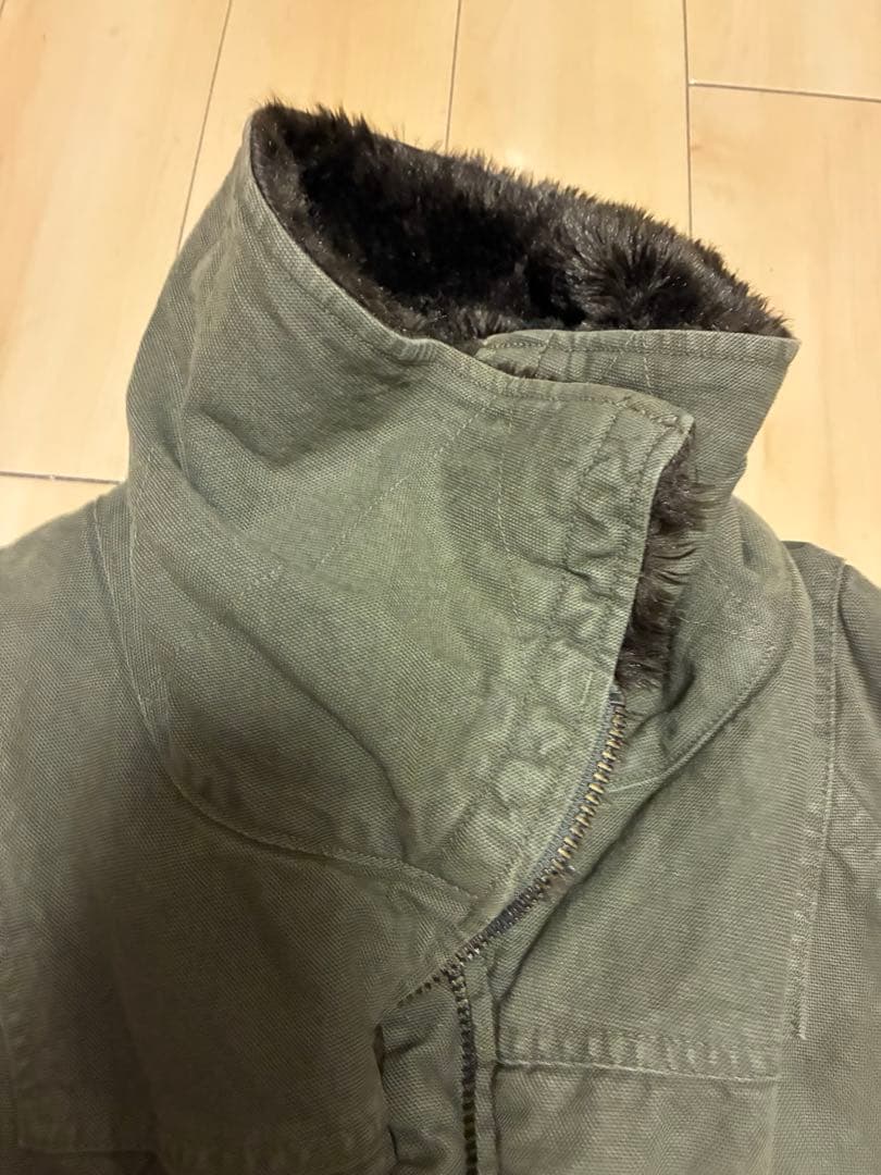 KAPITALショートスリーブファーミリタリージャケット美品オリーブ