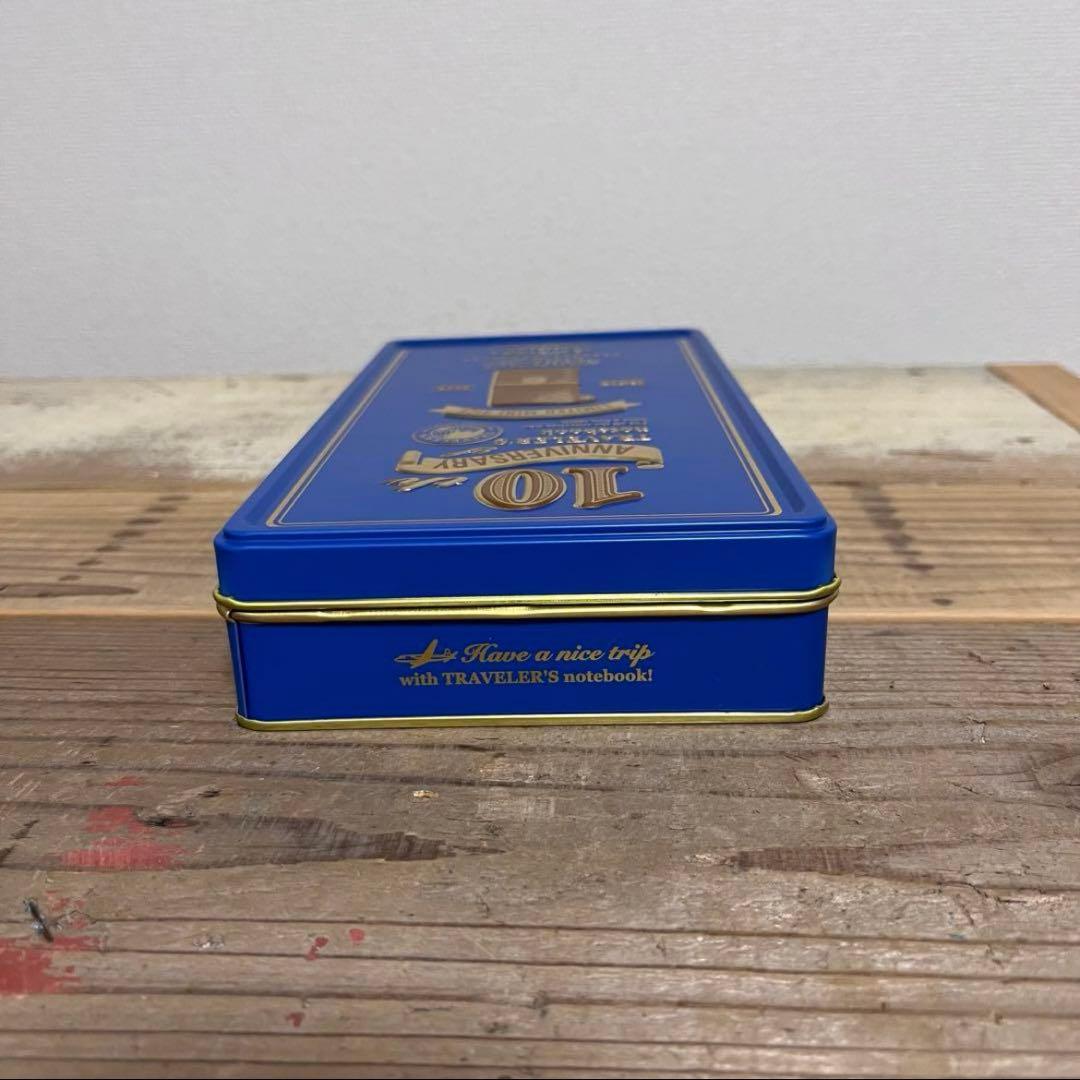 トラベラーズノート　ミニ　10周年缶セット　キャメル　未使用品　激レア　匿名配送
