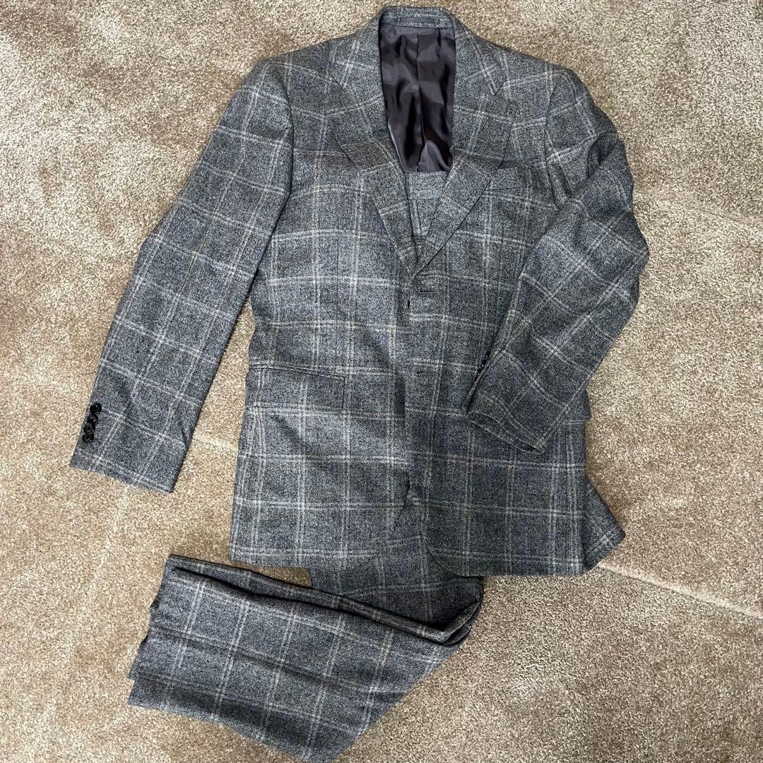 最終値下げ！ 【美品】ヒルトン カルロバルベラ セットアップ スーツ