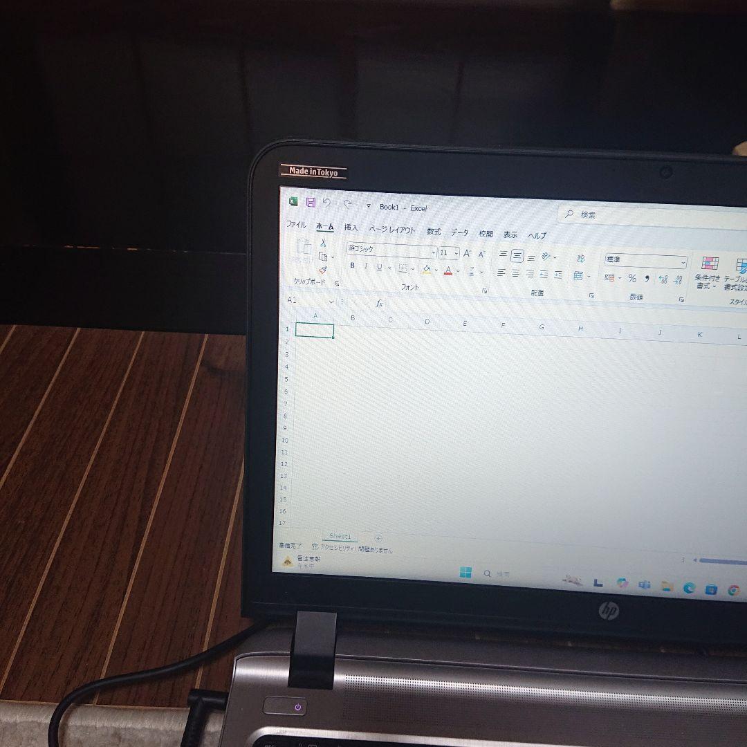 HP ProBook450 G3ノートPC 8GBメモリ SSD128GB