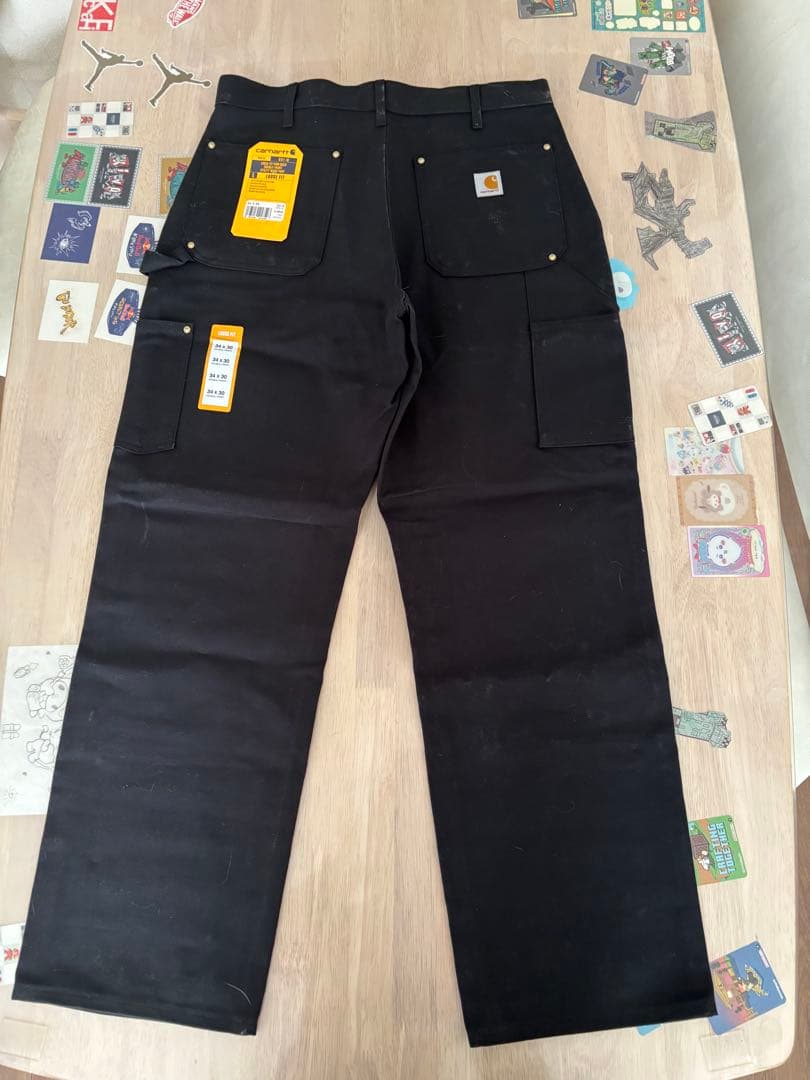 【USA製、ゴールデンサイズ】カーハート　ダブルニー　ペインターパンツ