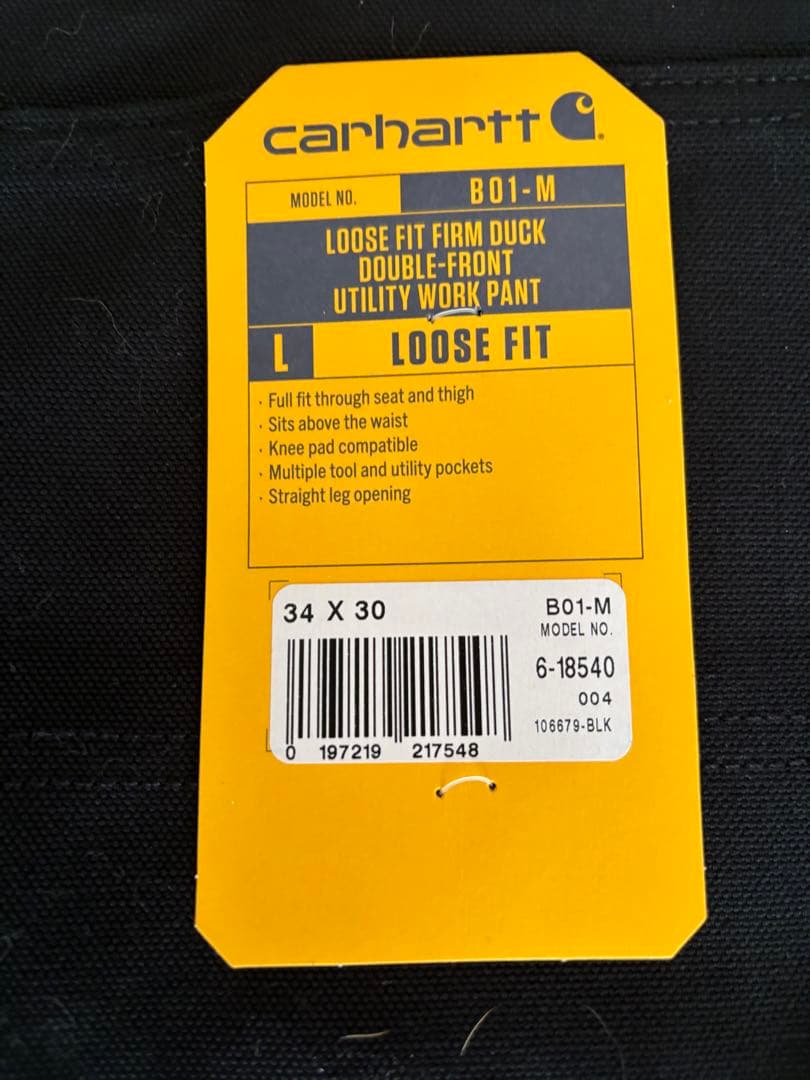 【USA製、ゴールデンサイズ】カーハート　ダブルニー　ペインターパンツ