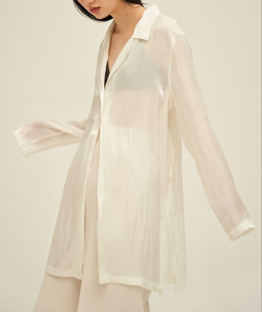 【新品】ENOF イナフ シアーシャツ シアージャケット