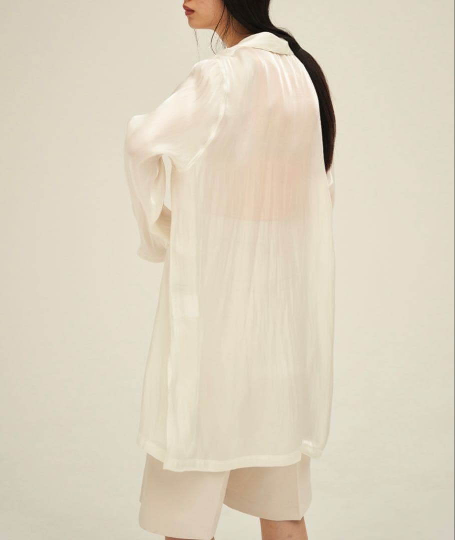 【新品】ENOF イナフ シアーシャツ シアージャケット