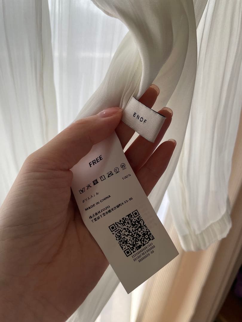 【新品】ENOF イナフ シアーシャツ シアージャケット