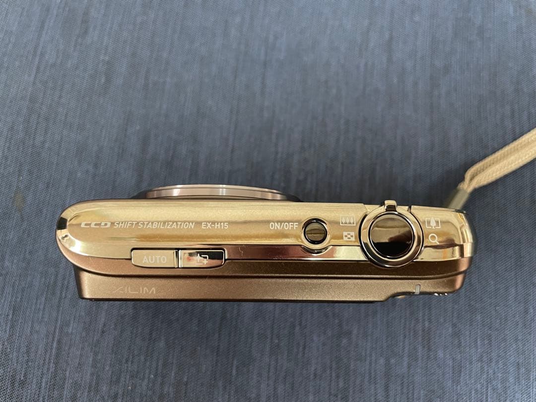 【美品】CASIO カシオ EX-H15 ブラウン EXILIM