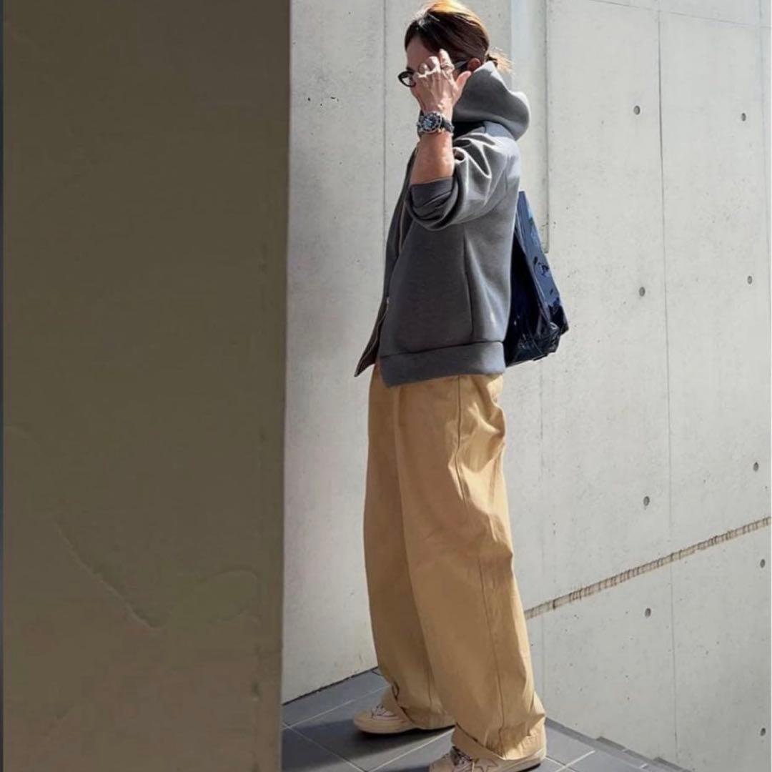 【新品】2025AW Collection フーディーブルゾン/チャコールグレー