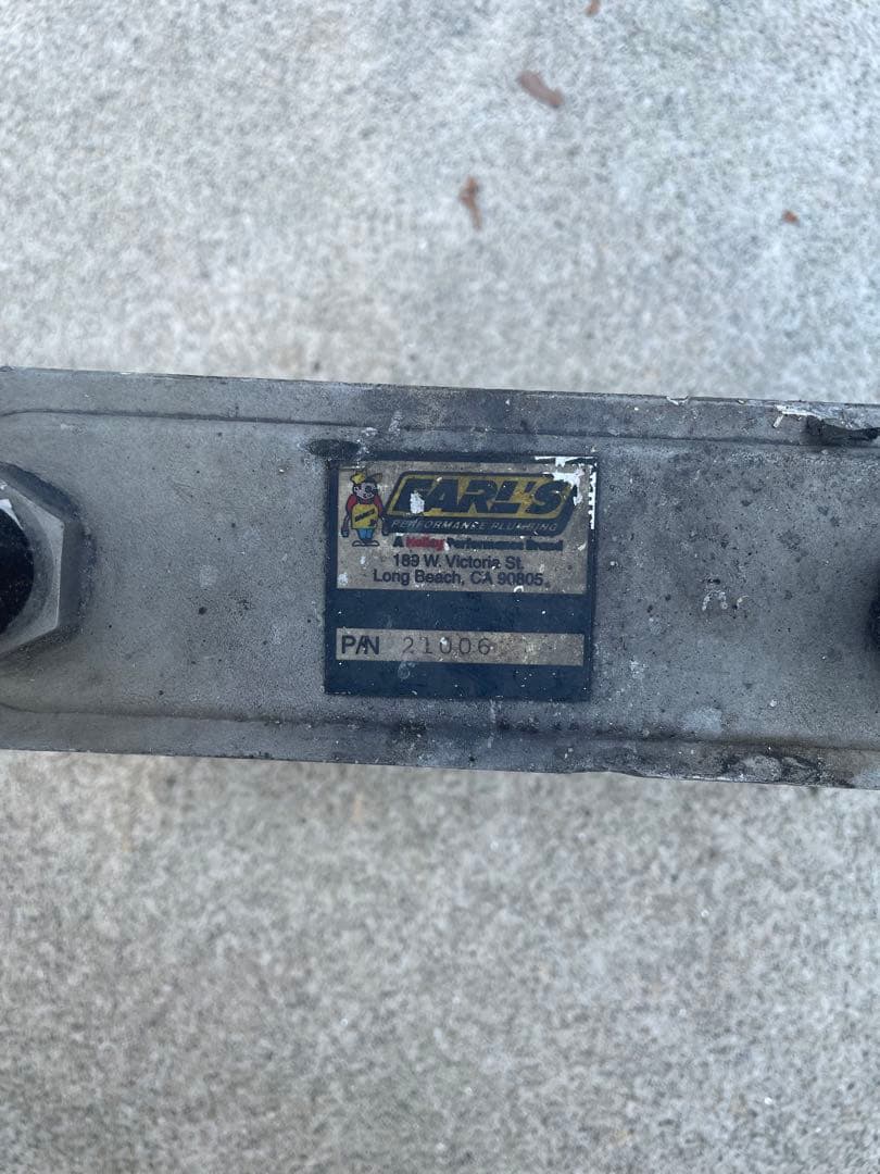 アールズオイルクーラー　cbx cbr