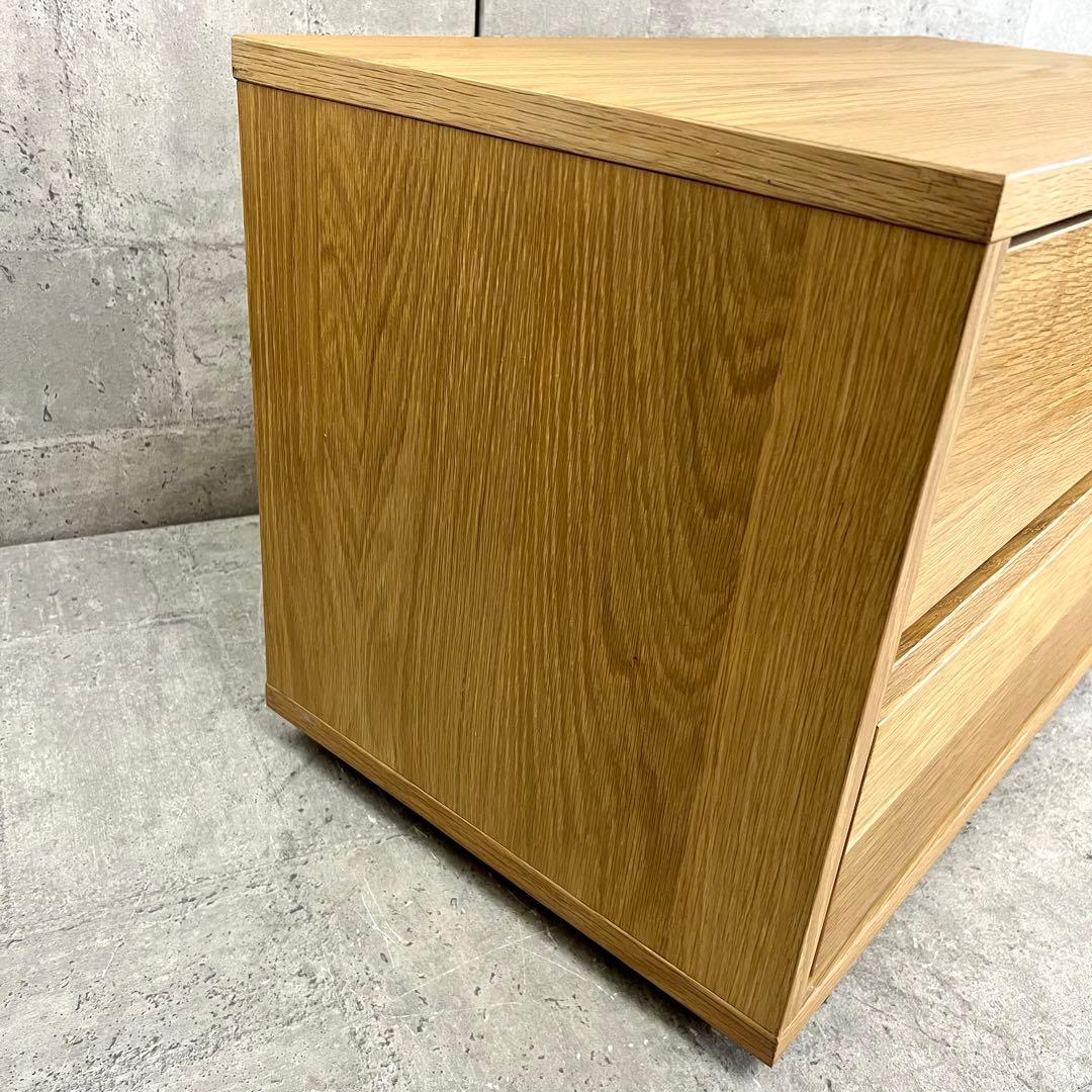 MUJI 無印良品 スタッキングキャビネット チェスト ローボード