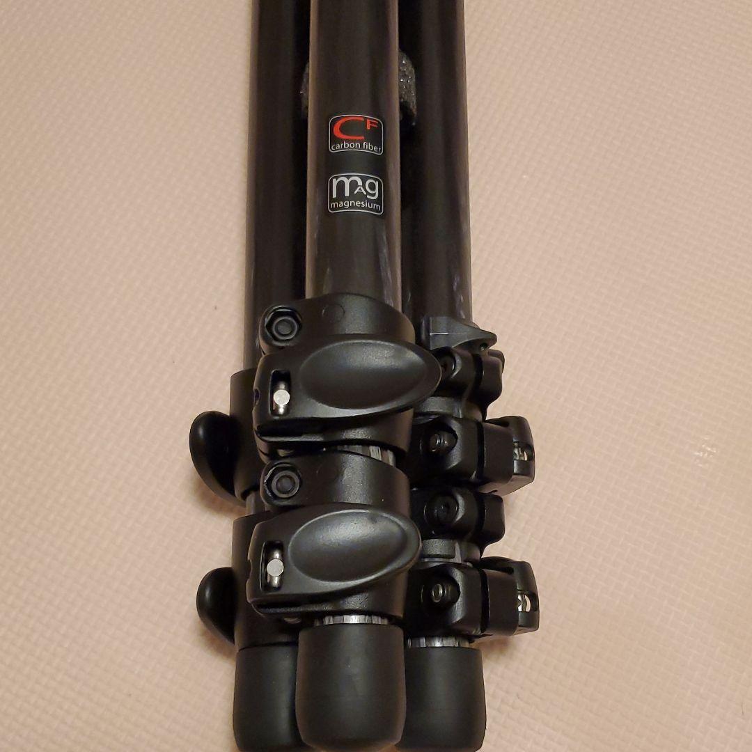 manfrotto 三脚 カーボンファイバー三脚3段