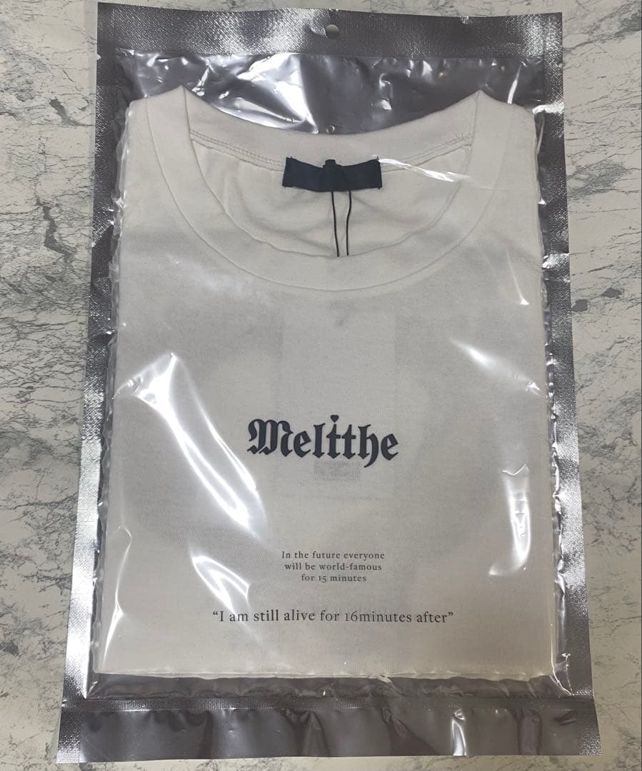 トップス melt the lady gothic T-shirts White