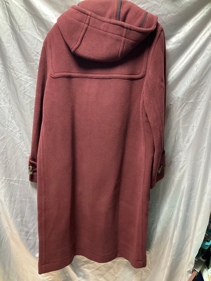 グレンフェル　バーガンディ ダッフルコート サイズ34