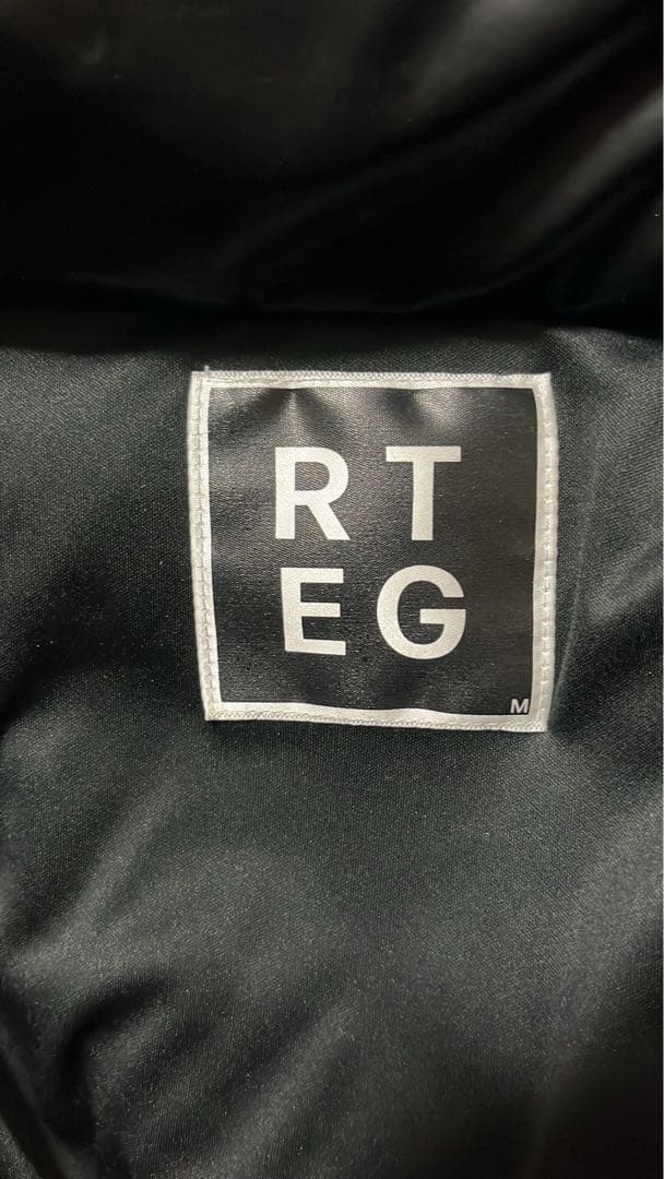 RT EG ブラック ダウンジャケット M