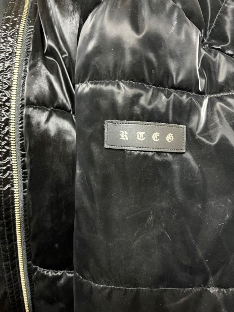 RT EG ブラック ダウンジャケット M