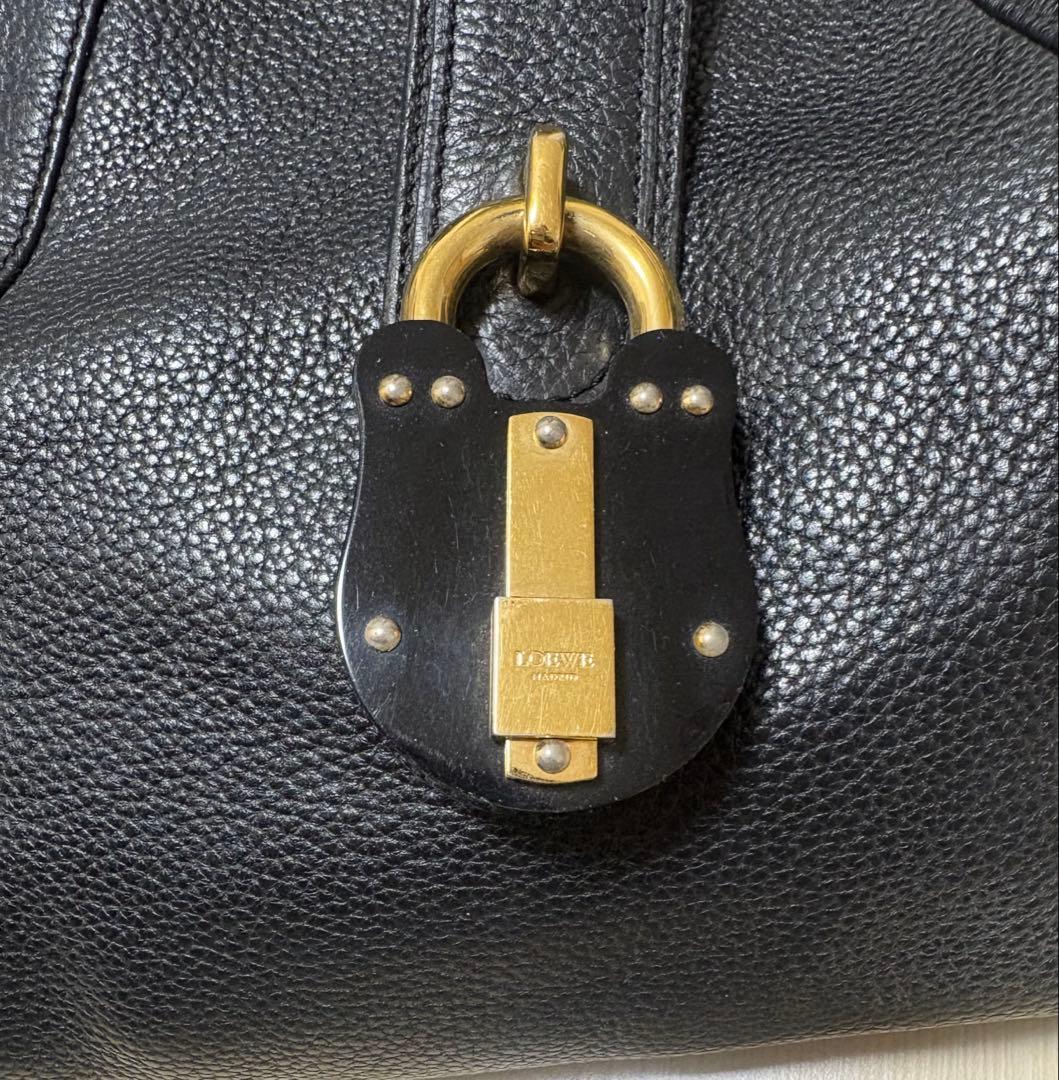 ★美品★ロエベLOEWE バック　カリエ　ブラック