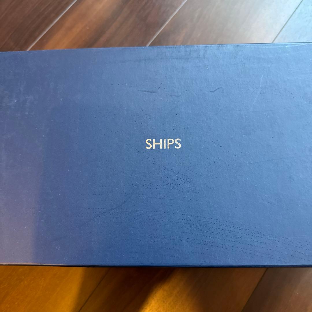 SHIPS オリジナル　Uチップシューズ(ブラウン)