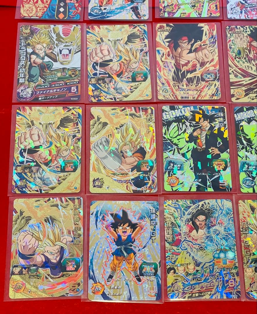 スーパードラゴンボールヒーローズ　キラ　ホロ　まとめ売り　38枚　おまけ付き