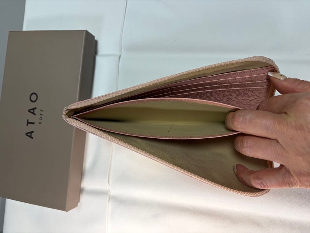 ATAO limo アタオ リモ クラリティ L字ファスナー長財布