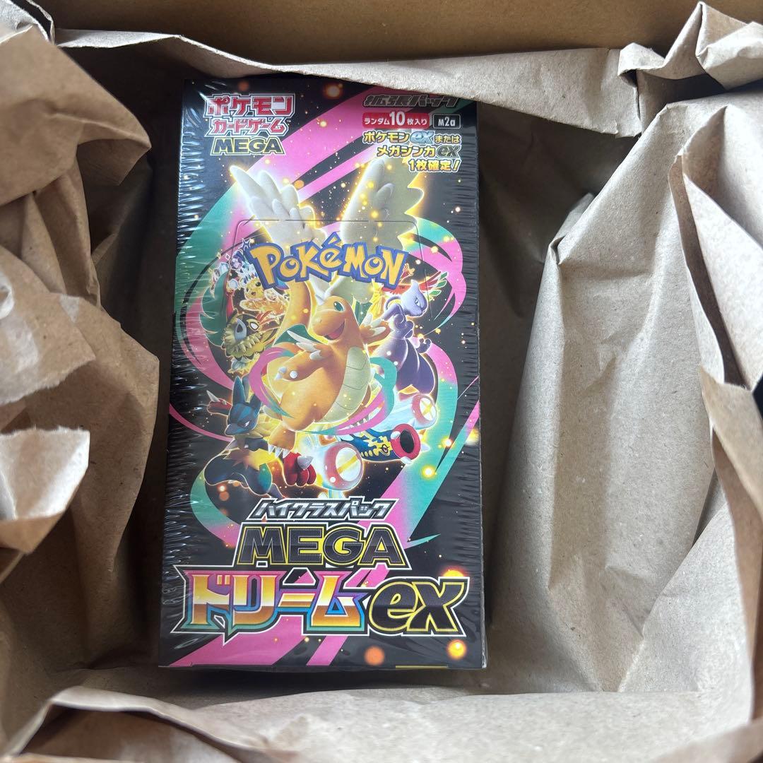 ポケセン産 ポケモンカードゲーム MEGA ドリームEX ボックス シュリンク付