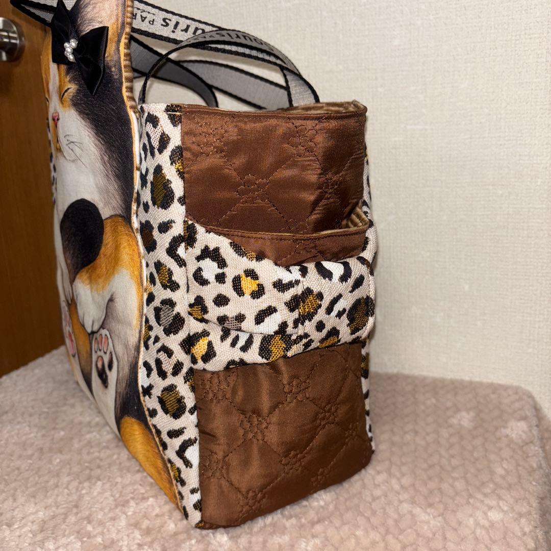 ☆*☆様 コヤンイサムチョン　超Big赤ちゃん猫と友達　サイドポケットトートバッ