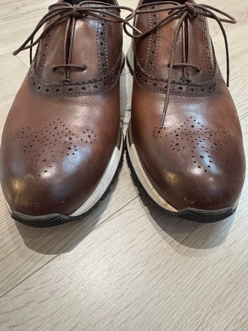 ベルルッティ ファストトラック パティーヌレザースニーカー