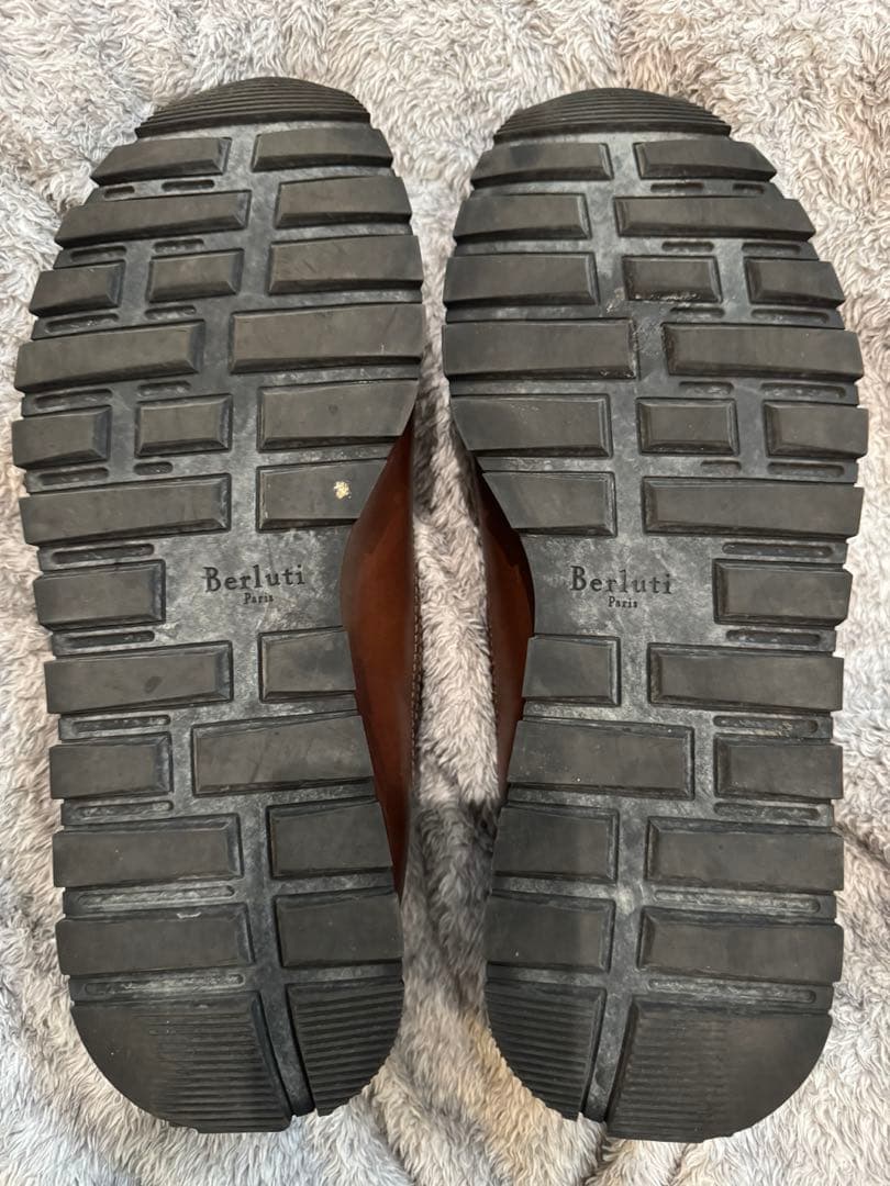 ベルルッティ ファストトラック パティーヌレザースニーカー