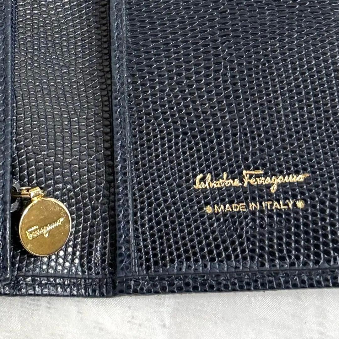 月末SALE‼️Ferragamoフェラガモ長財布 ヴァラリボン レザー 箱付