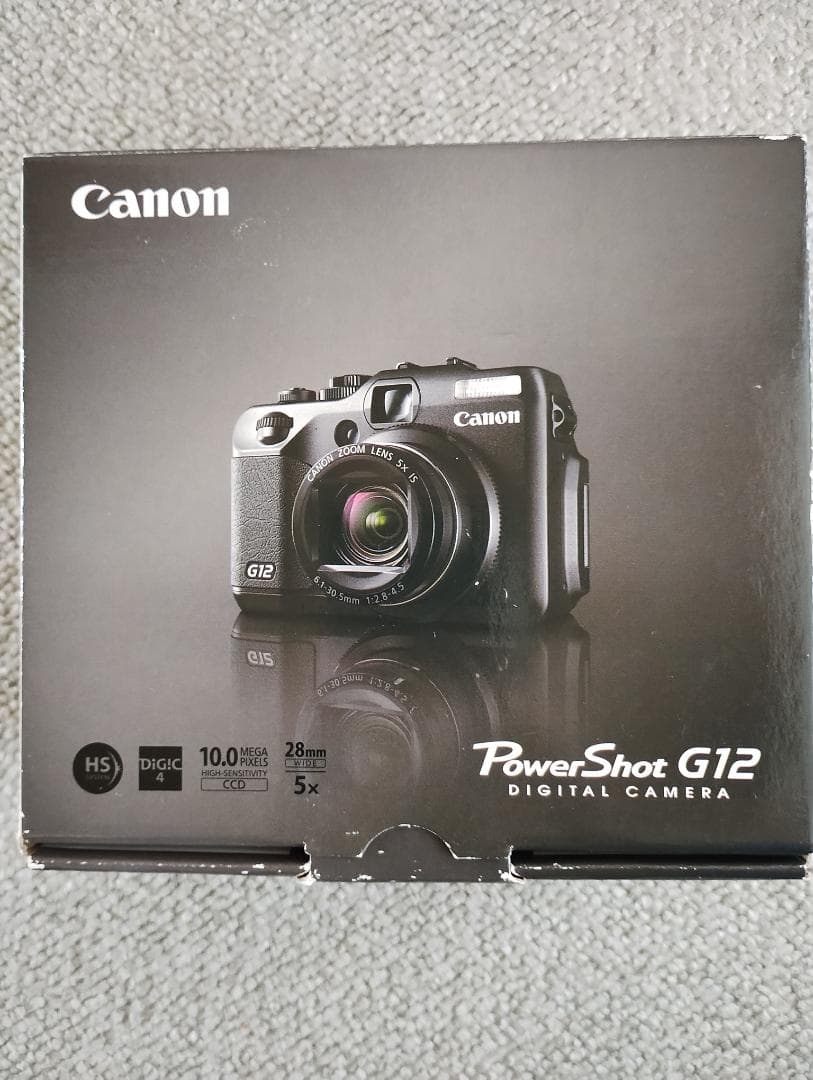 【箱付フルセット＆オマケ付き】Canon PowerShot G12
