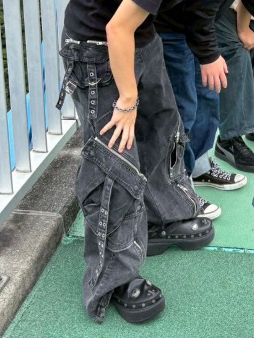 パンツ NO/FAITH STUDIOS CARGO DENIM PANTS