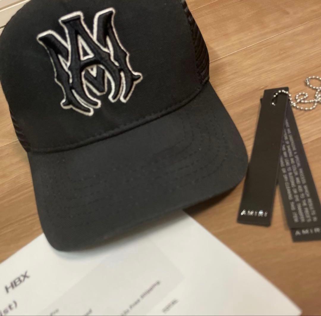 AMIRIベースボールキャップ黒