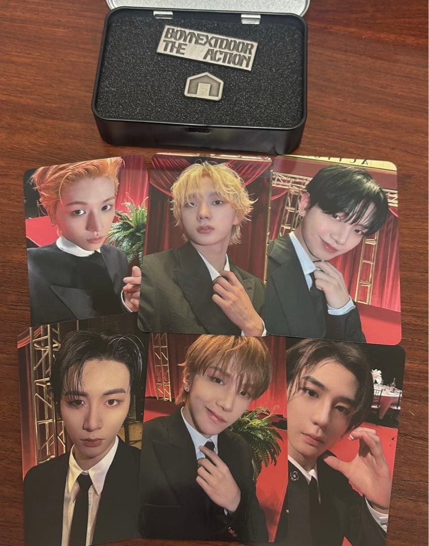 Boynextdoor 韓国　ショーケース　トレカ　バッジ　セット