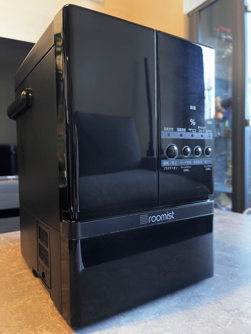 【スチームファン蒸発式加湿器】三菱重工 roomist SHE60XD-K