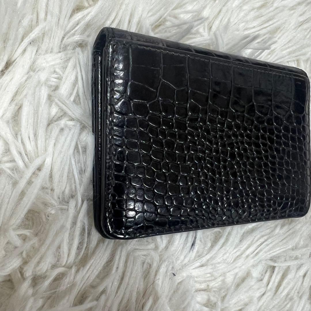 モンブラン Mont Blanc 名刺入れ カードケース クロコ