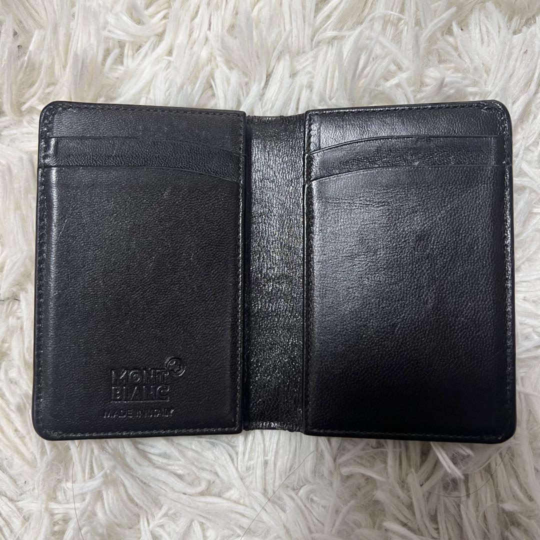モンブラン Mont Blanc 名刺入れ カードケース クロコ