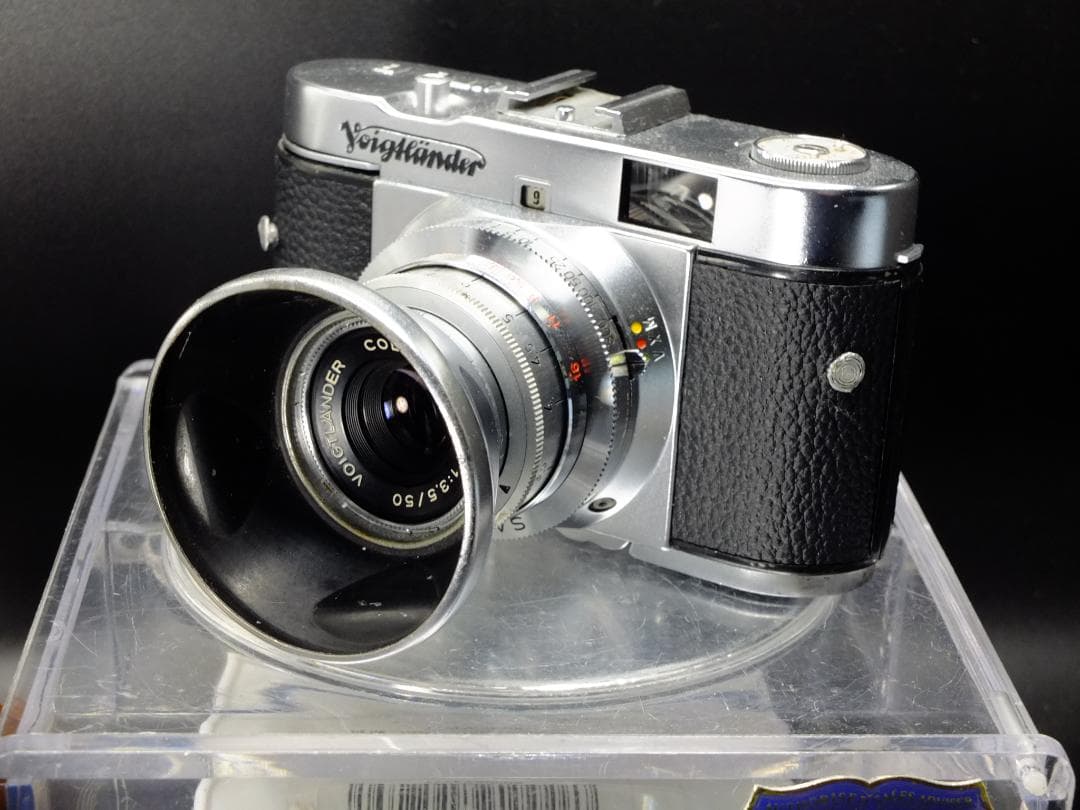 フォクトレンダーVITO B前期型／50mmF3.5フード付【実写確認済整備品】