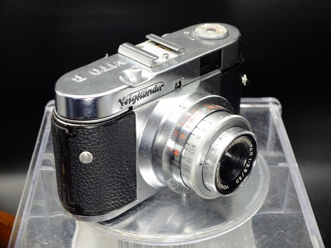 フォクトレンダーVITO B前期型／50mmF3.5フード付【実写確認済整備品】