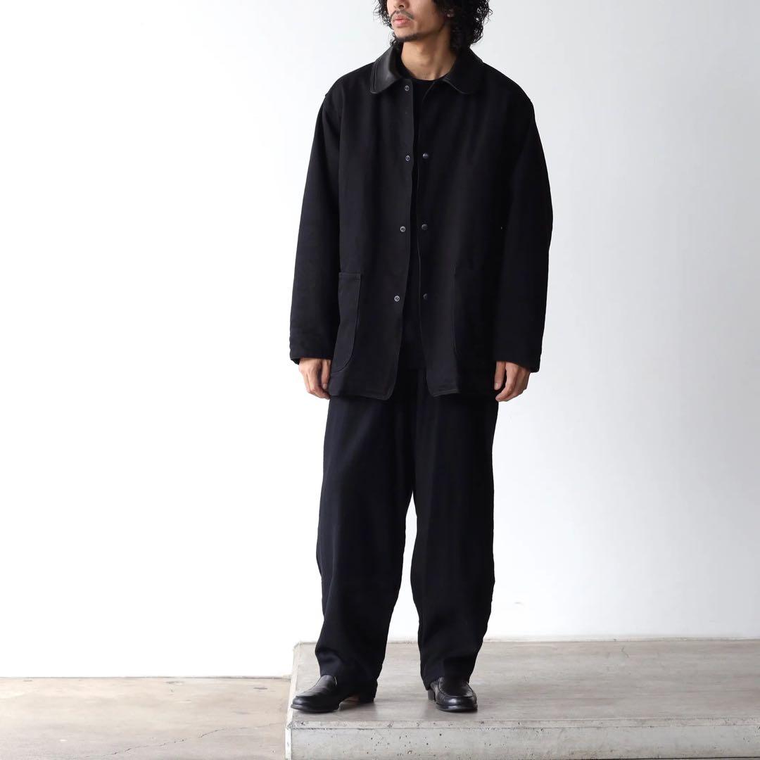 COMOLI 25AW デニムレザーワークジャケット　コモリ サイズ2