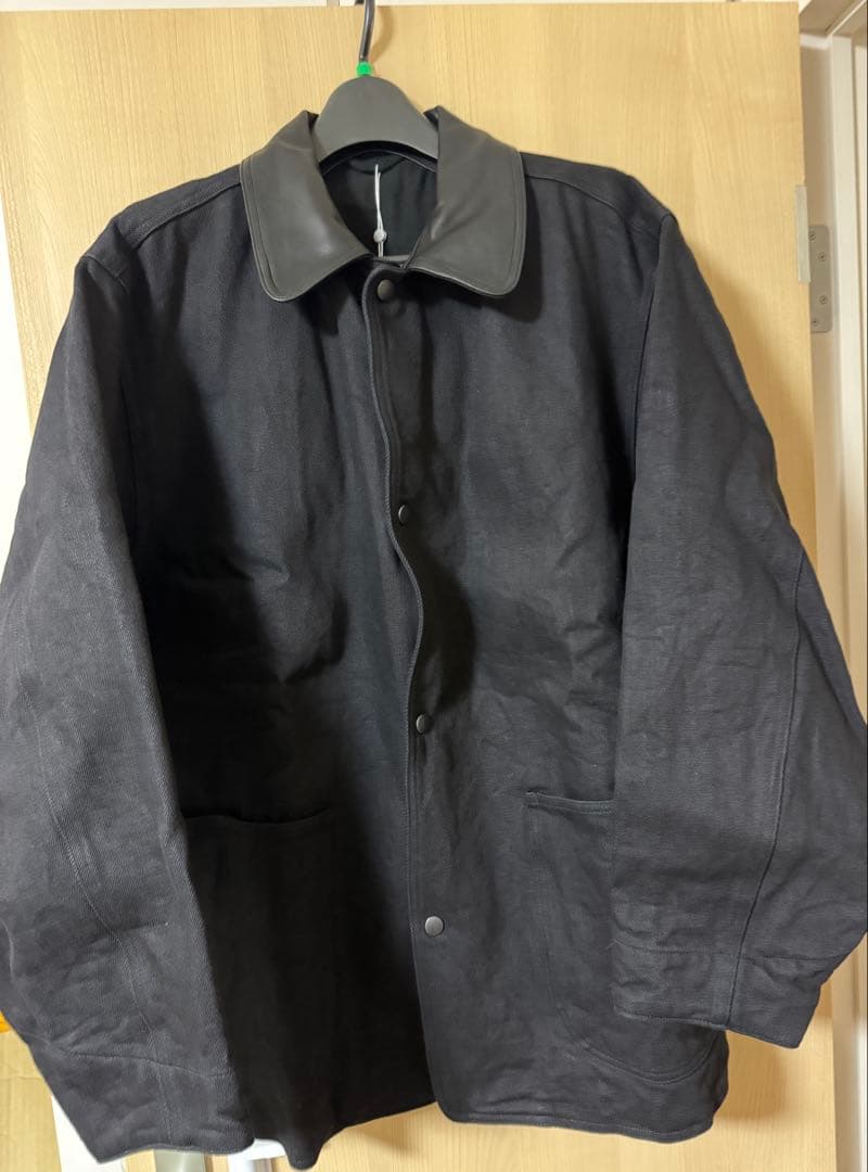COMOLI 25AW デニムレザーワークジャケット　コモリ サイズ2