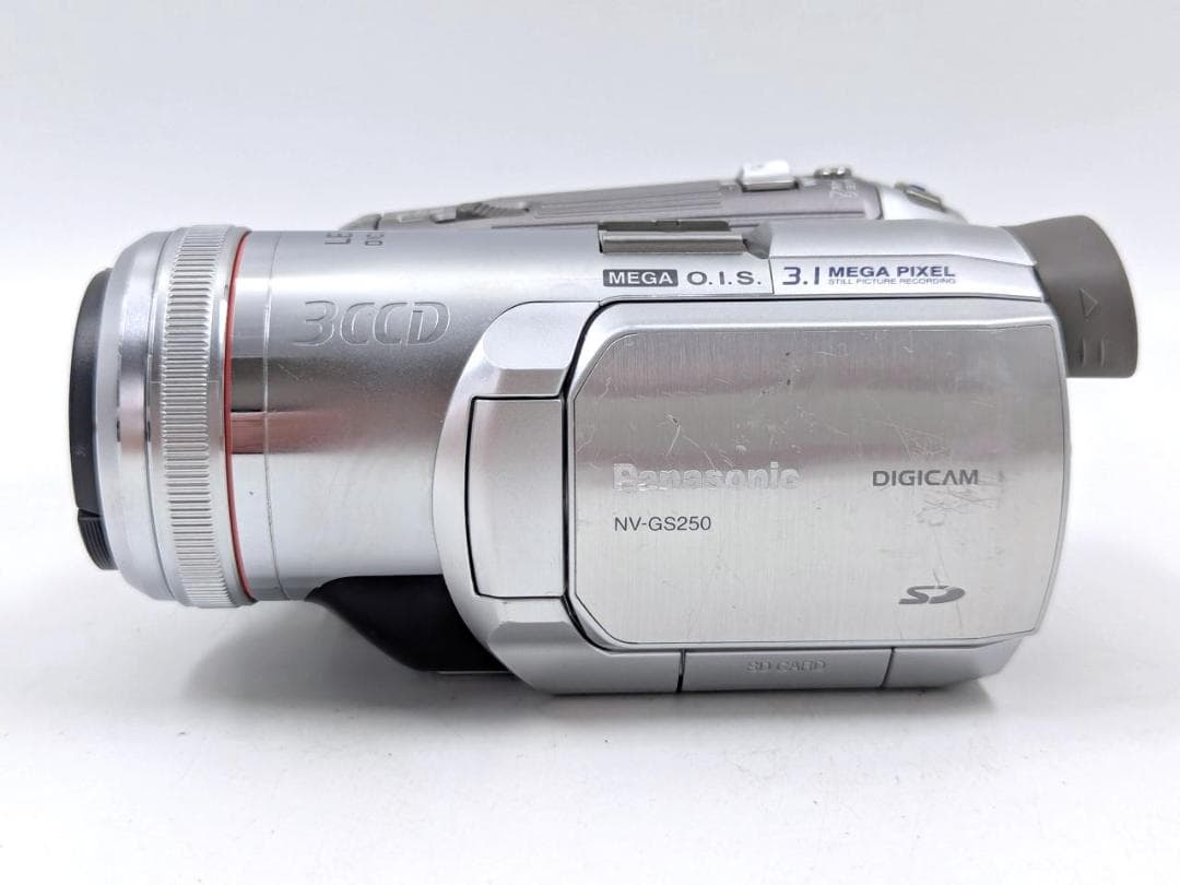 miniDVのダビングに Panasonic ビデオカメラ NV-GS250