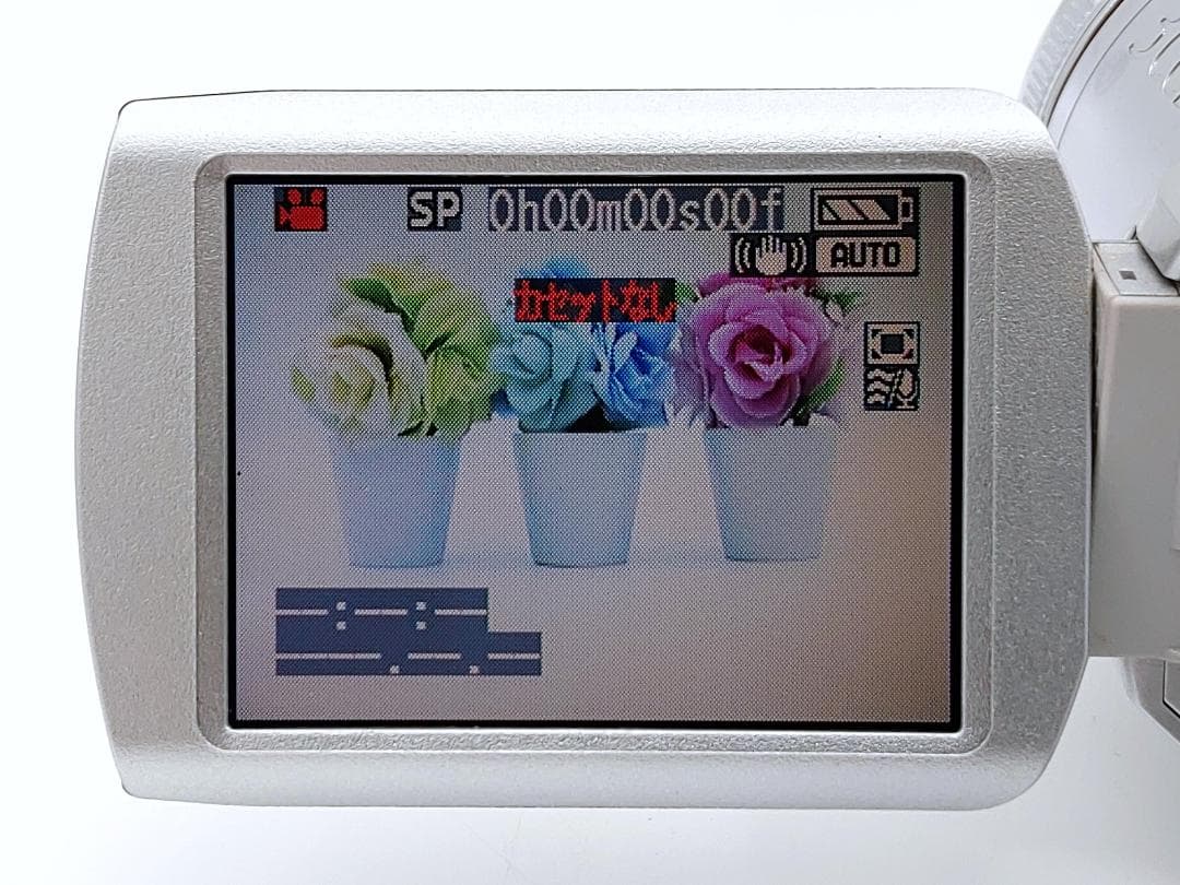 miniDVのダビングに Panasonic ビデオカメラ NV-GS250