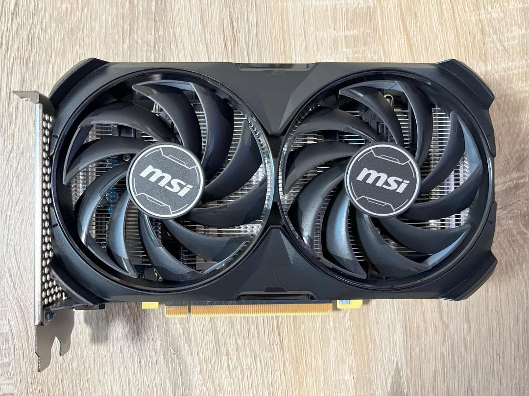 グラフィックボード・グラボ・ビデオカード MSI GeForce RTX 4060 Ti VENTUS 2X 8GB