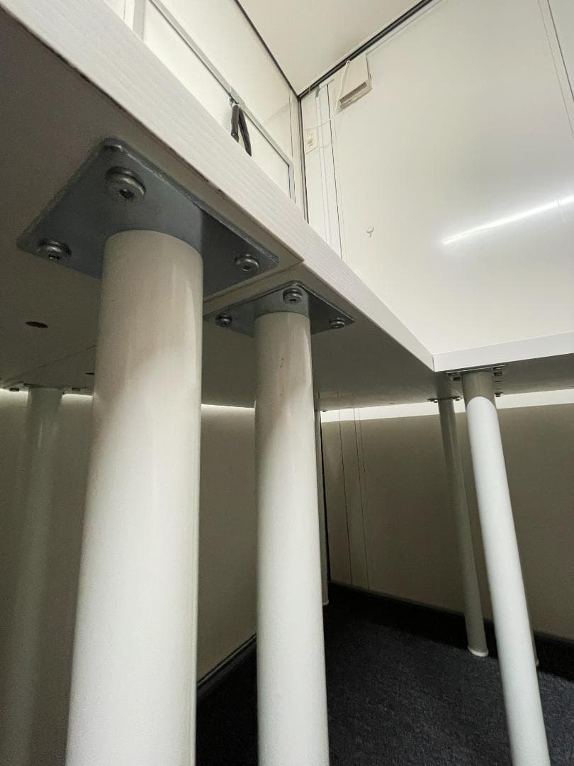 ◆デスク3台一括◆幅100cm×奥行59cm×高さ72cm×3台◆