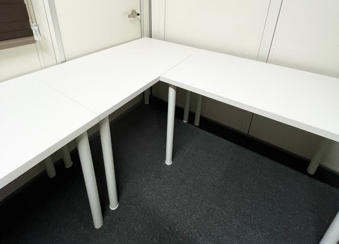 ◆デスク3台一括◆幅100cm×奥行59cm×高さ72cm×3台◆