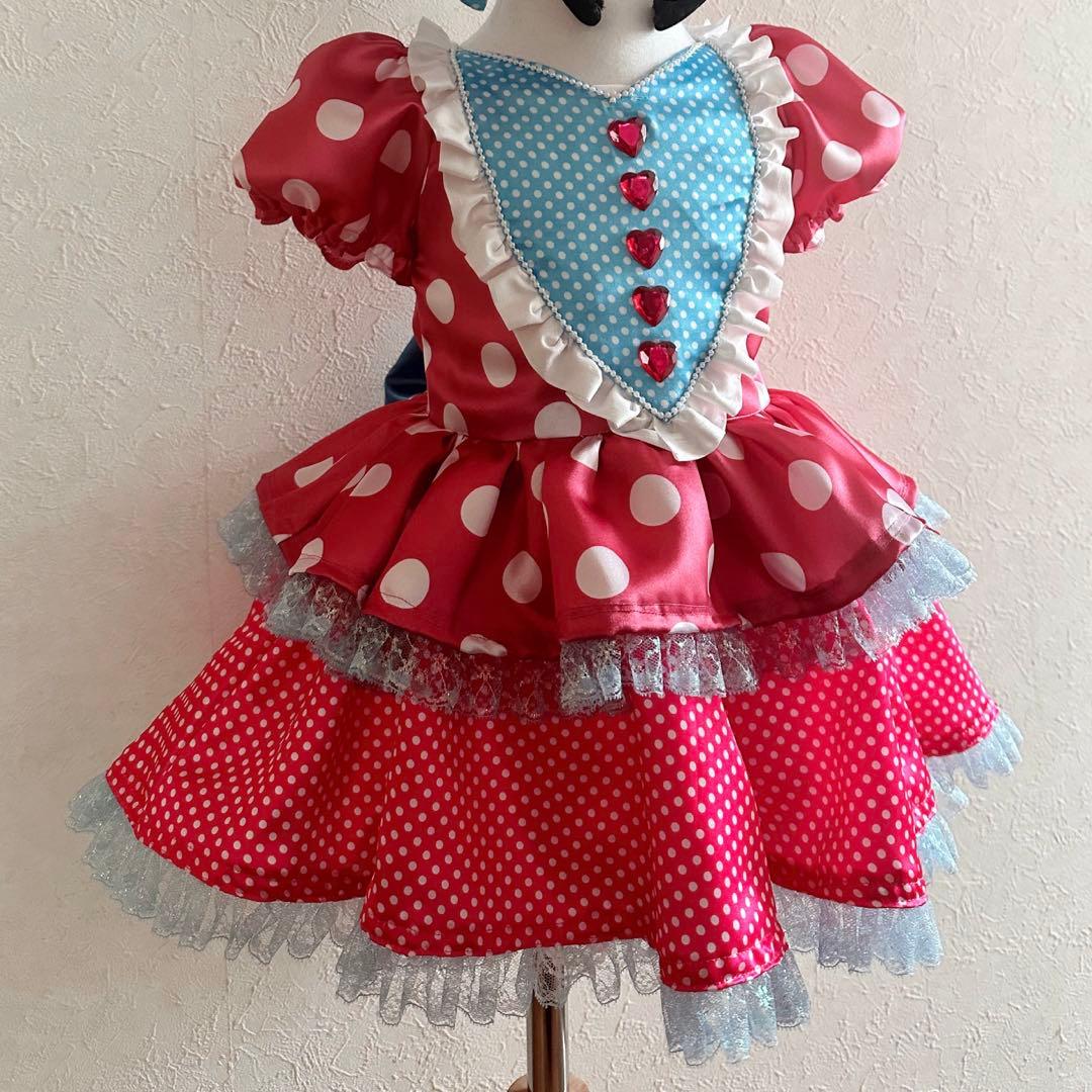 即納【ハンドメイド】ミニー パルパルーザ 90サイズ衣装