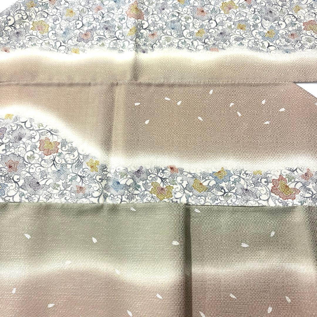 専用帯5089 ●弥栄織物謹製 高級 正絹 紅型 両面全通 リバーシブル 袋帯