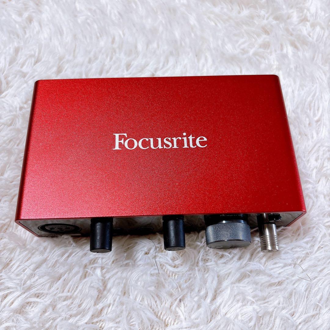 Focusrite Scarlett Solo 2020年製 レッド